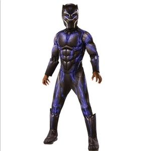 New Black Panther Costume Battle Suit Medium